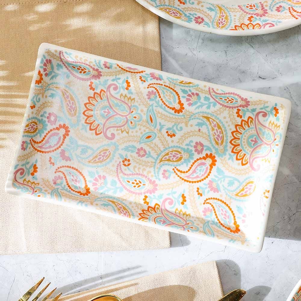 BHUMIJA SMALL GIFT SET – SAFFRON | 3-Piece Stoneware Set