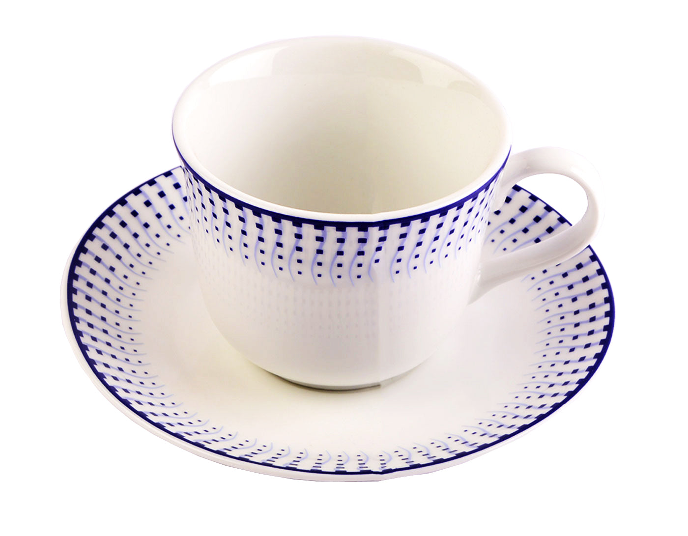 Azure Indigo Whisper – 12-Piece Tea Set