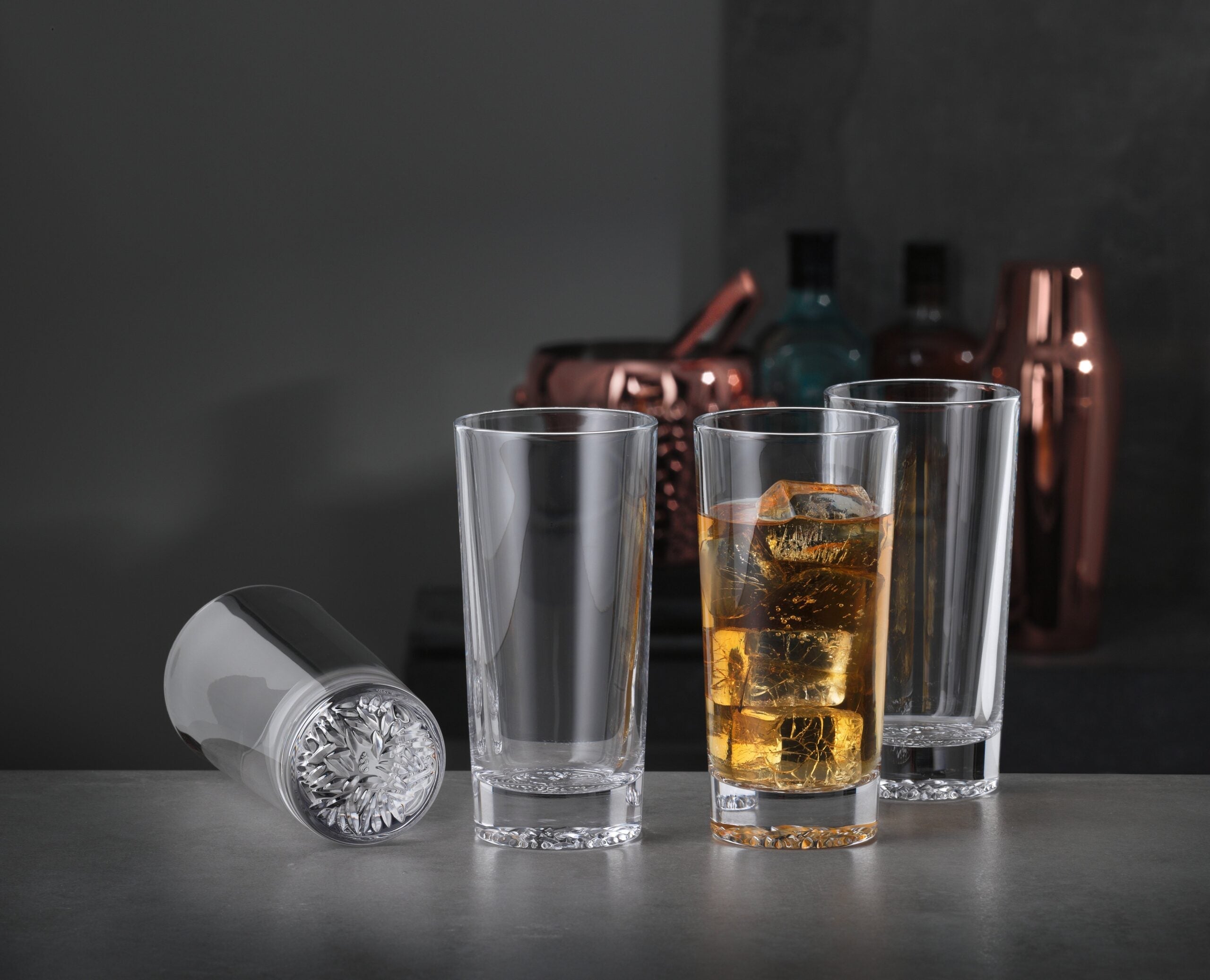 SPIEGELAU Lounge 2.0 Long Drink Gift Set – 7-Piece Crystal Cocktail Collection
