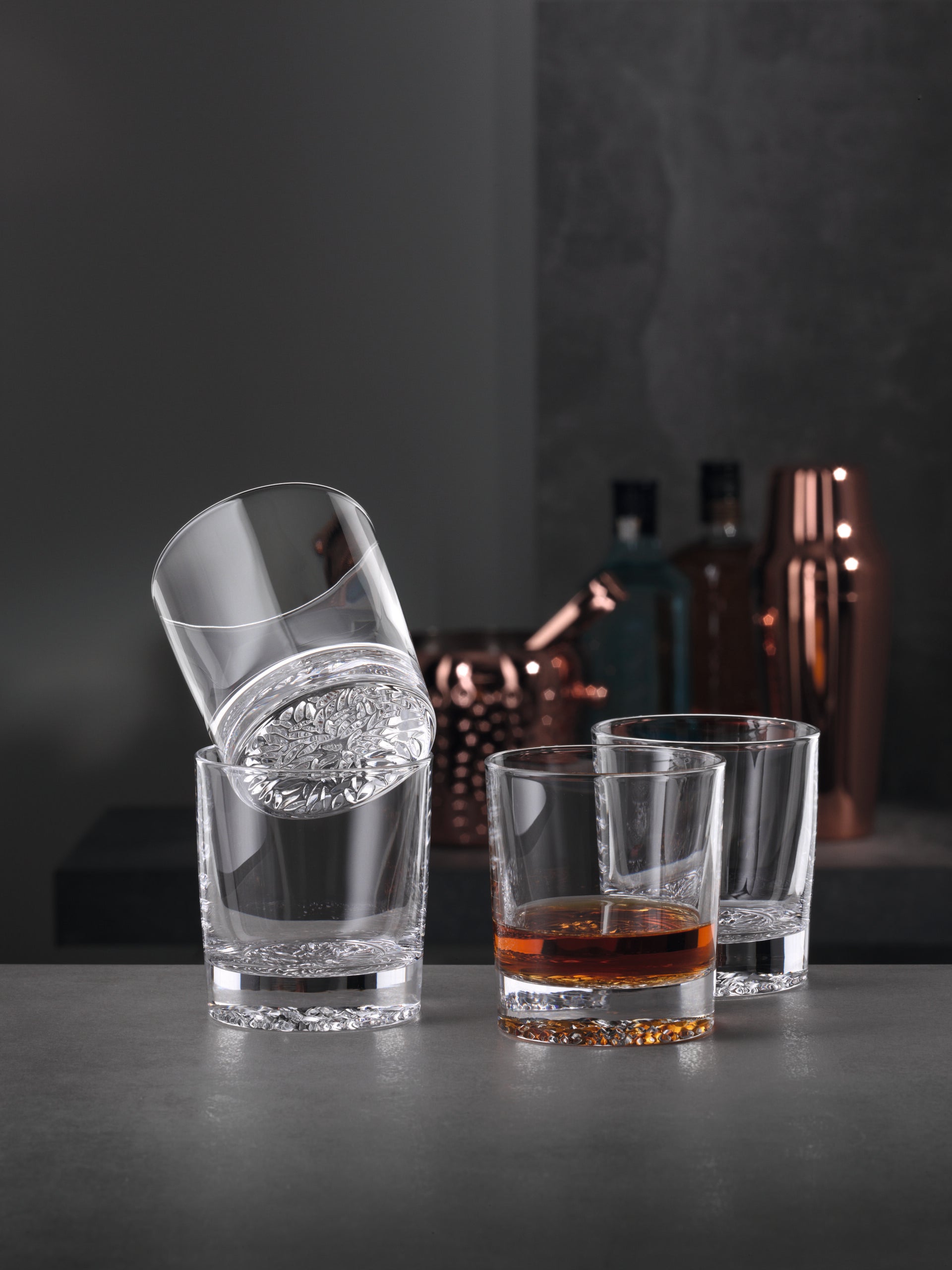 SPIEGELAU Lounge Whisky Gift Set – 8-Piece Premium Crystal Glassware