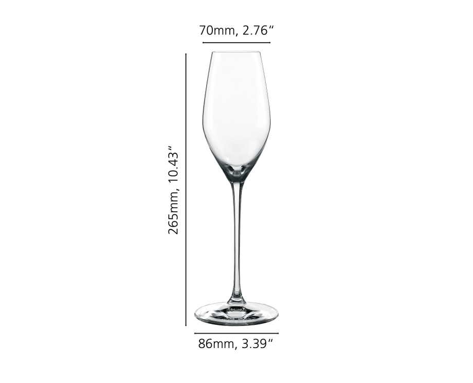 SPIEGELAU Topline Champagne Flute – Set of 6