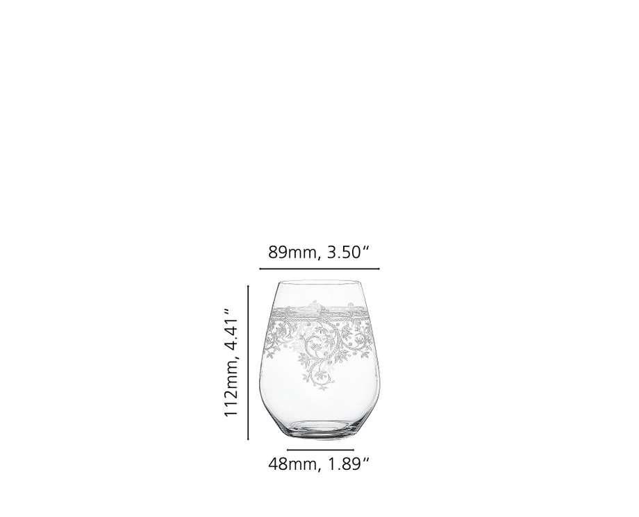 SPIEGELAU Arabesque Becher Tumbler – Set of 2