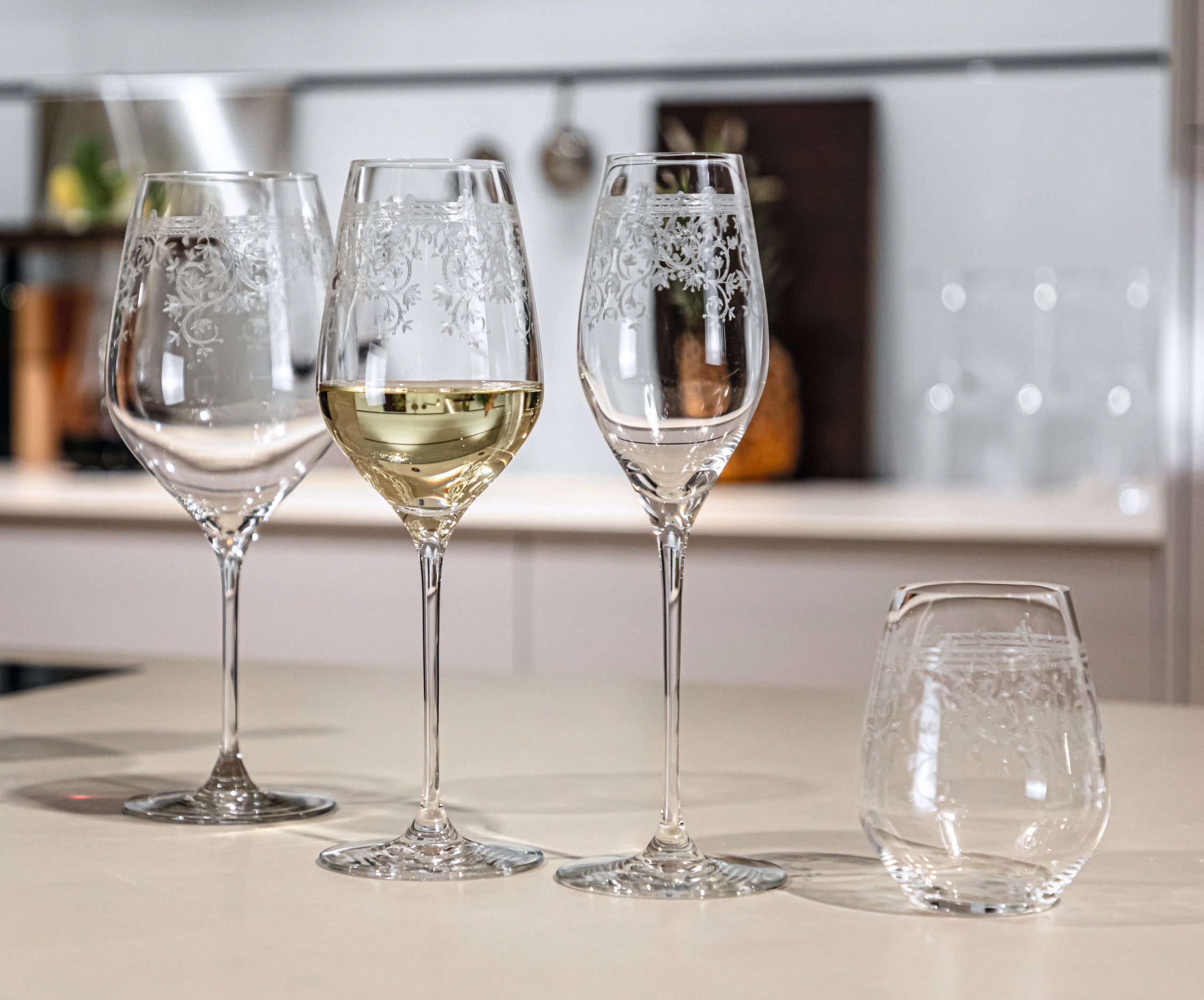 SPIEGELAU Arabesque Champagne Glass – Set of 2