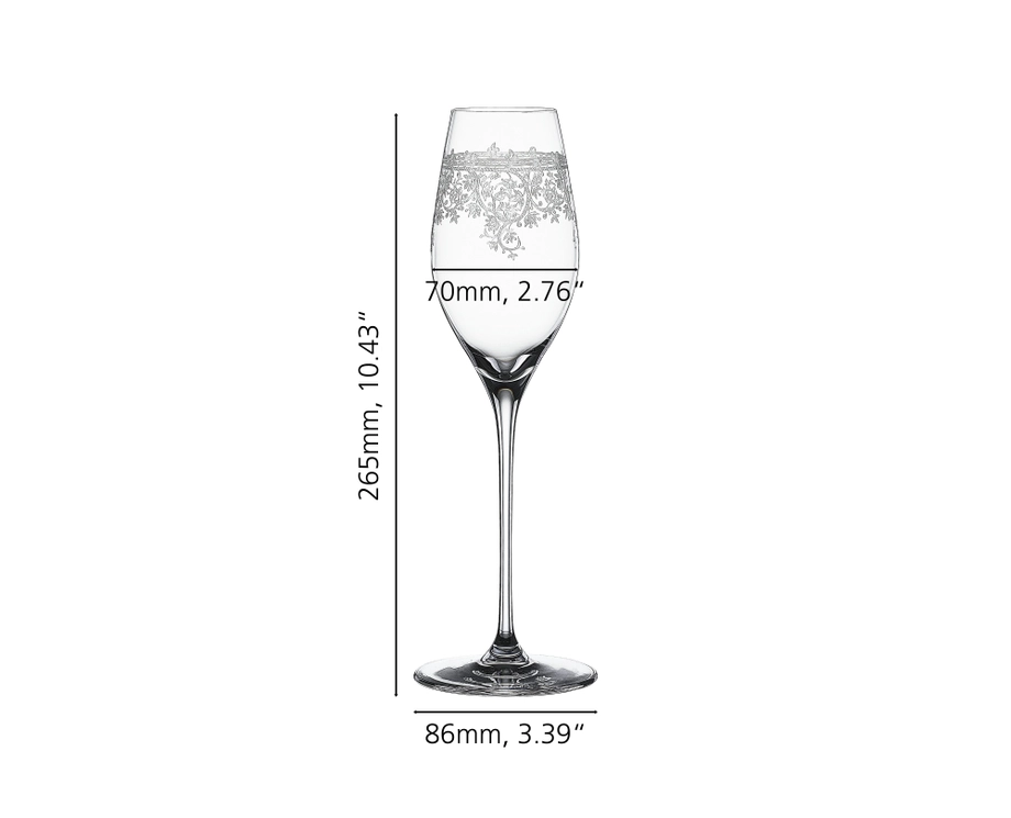 SPIEGELAU Arabesque Champagne Glass – Set of 2