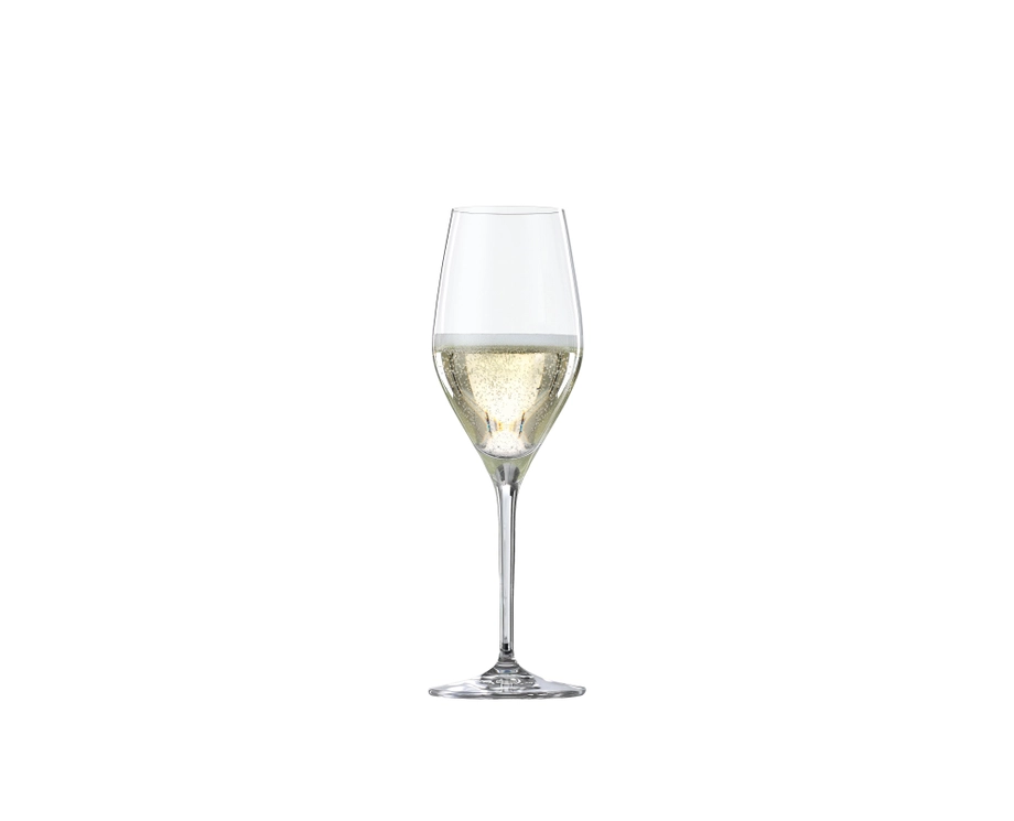 SPIEGELAU Prosecco Crystal Glasses (258ml, Set of 4) - Made in Germany