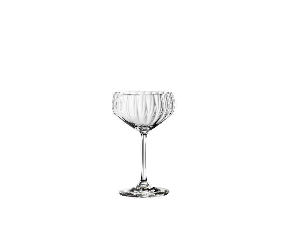 SPIEGELAU LifeStyle 4-Piece Coupette Glass Set – Crystal Cocktail Glasses
