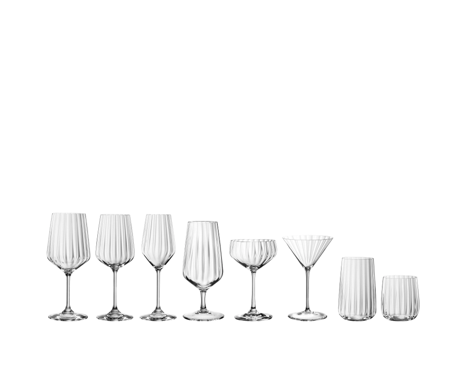 SPIEGELAU LifeStyle 4-Piece Long Drink Glass Set – Premium Crystal