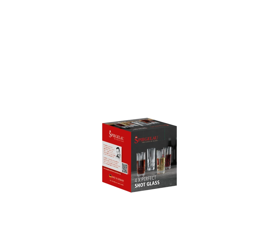 Spiegelau Perfect Shot Glass Set – 55ml, Set of 4