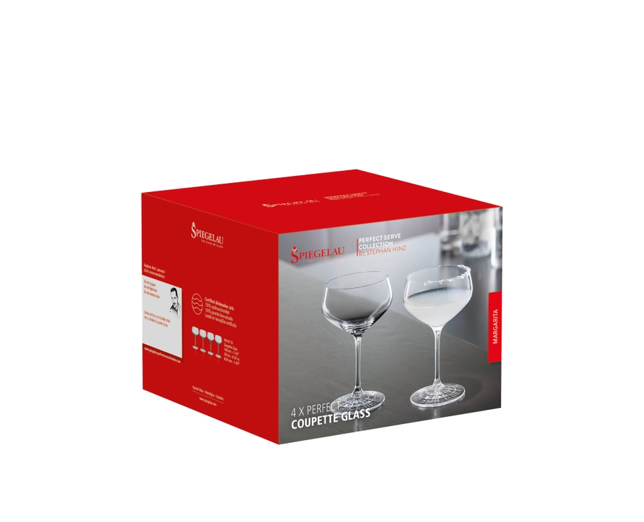 SPIEGELAU Perfect Serve Collection Coupette Glasses – Set of 4