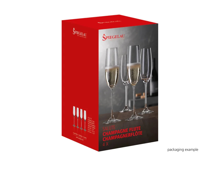 Salute Champagne Flute Set/4