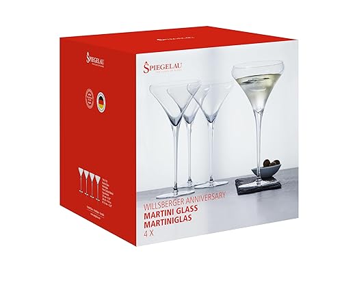 Spiegelau Willsberger Anniversary Martini Glass- Set of 2