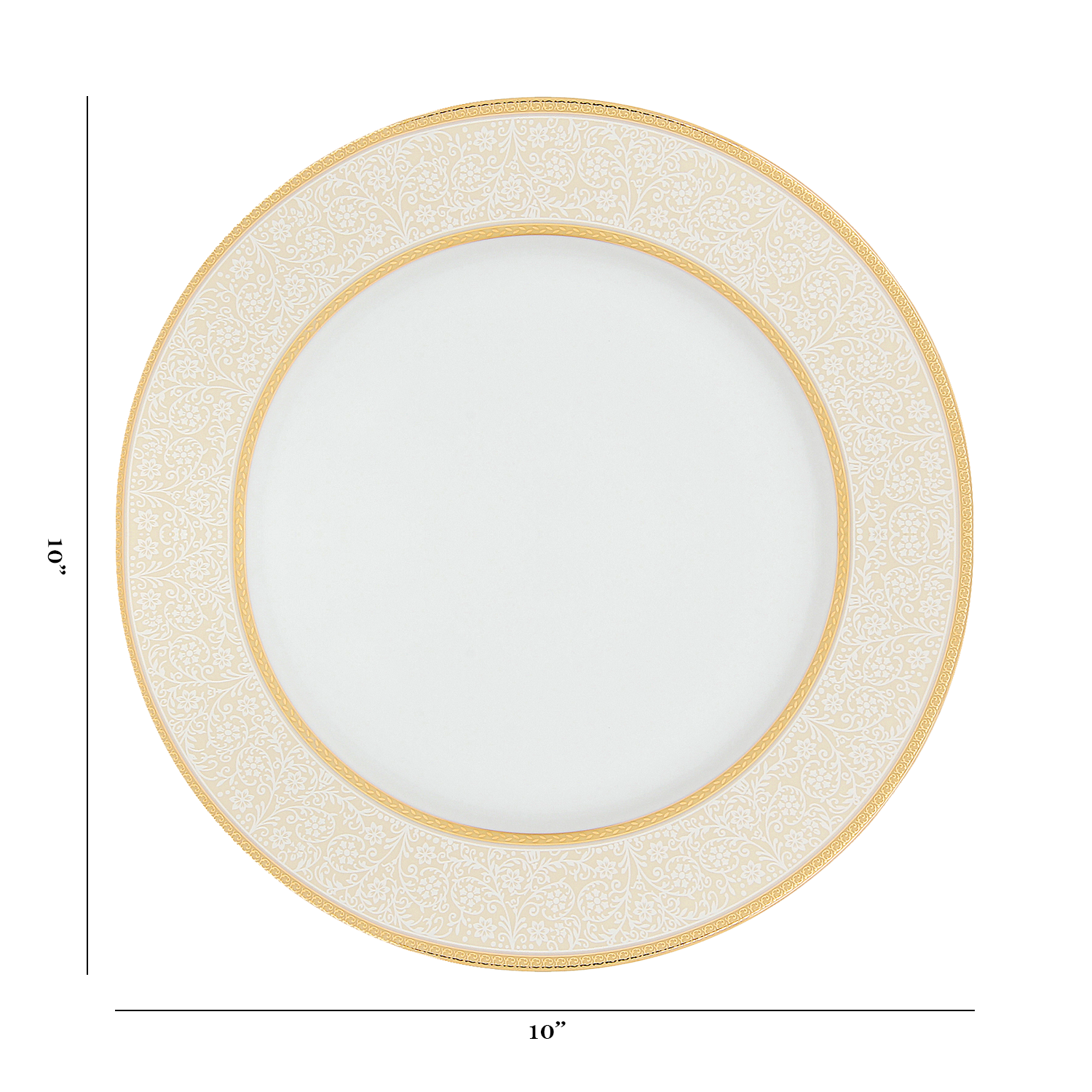 Azure Imperial Grace – 21 Piece Gold Dinner Set