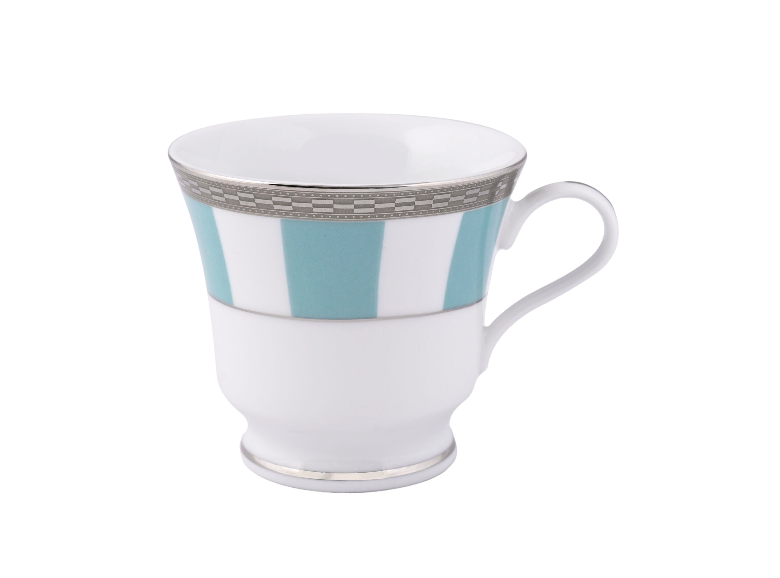 Teal Matiz Green 21-Piece Premium Porcelain Dinner Set by Dankotuwa