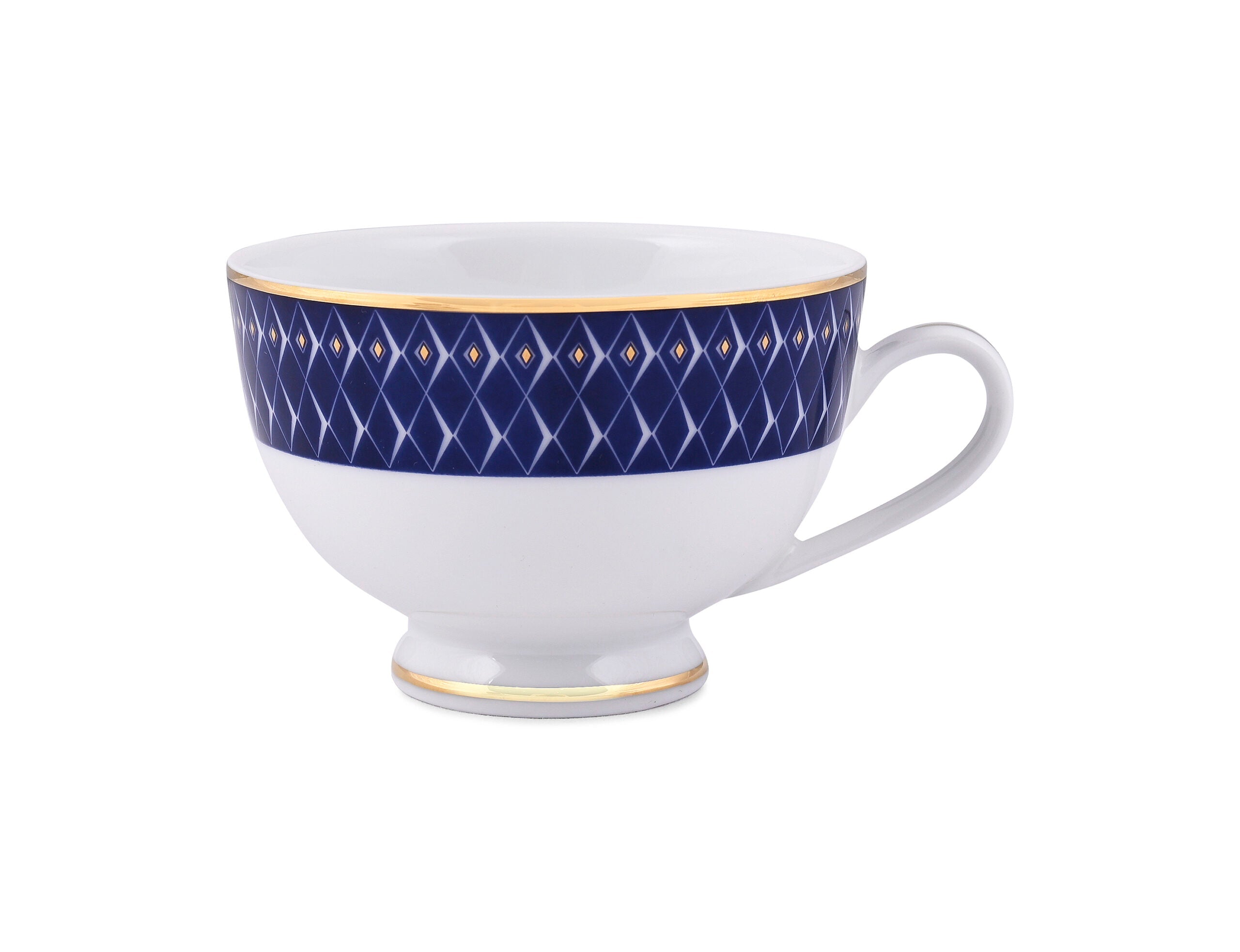 Azure by Dankotuwa Ocean Flore – 12 Piece Gold Lining Tea Set