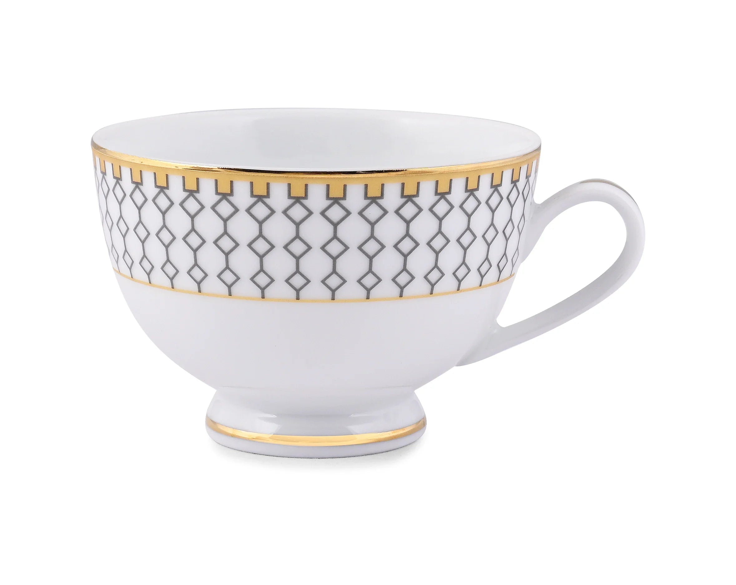 Azure by Dankotuwa Nira – 12 Piece Gold Lining Tea Set