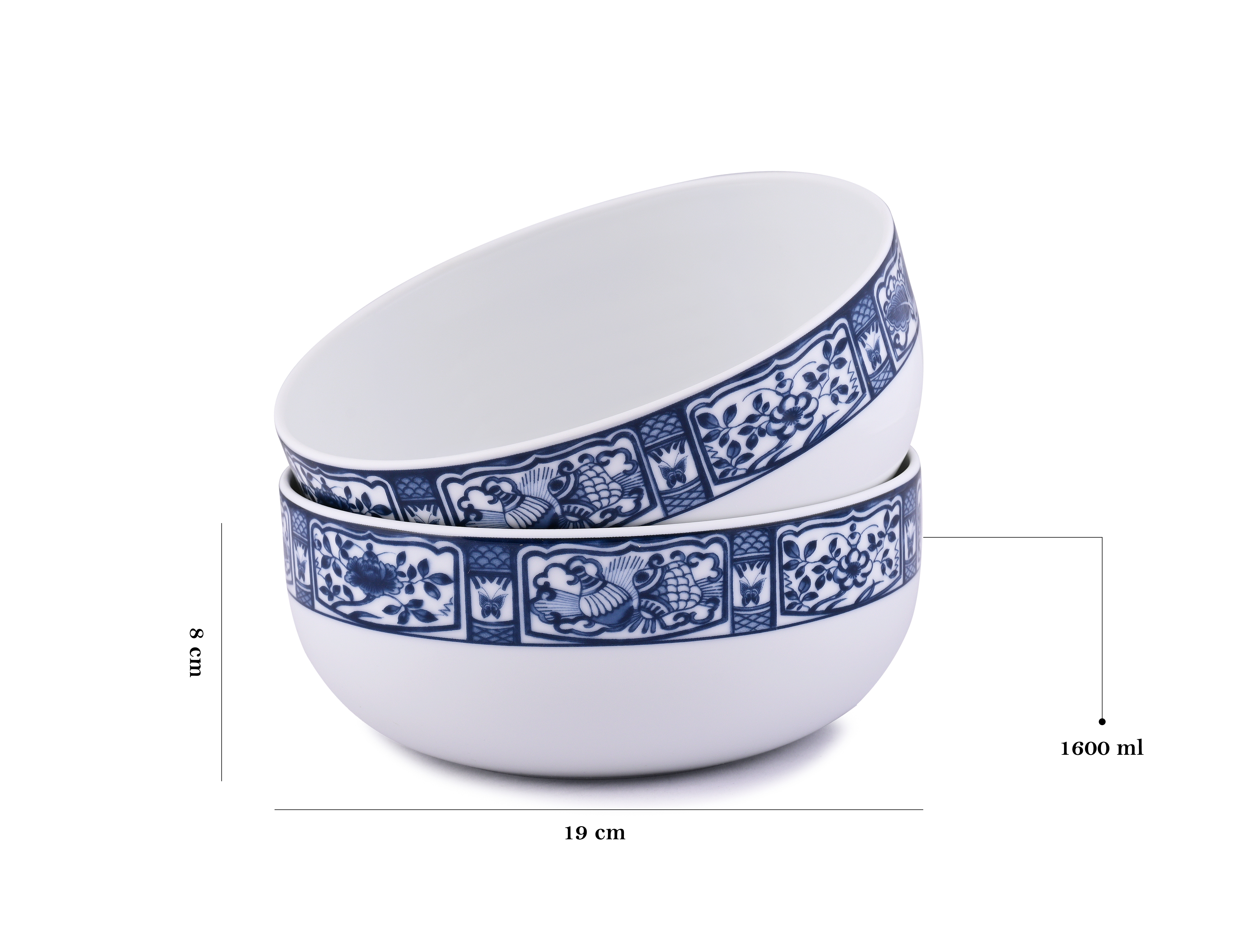 Imari 21-Piece Premium Porcelain Dinner Set by Azure