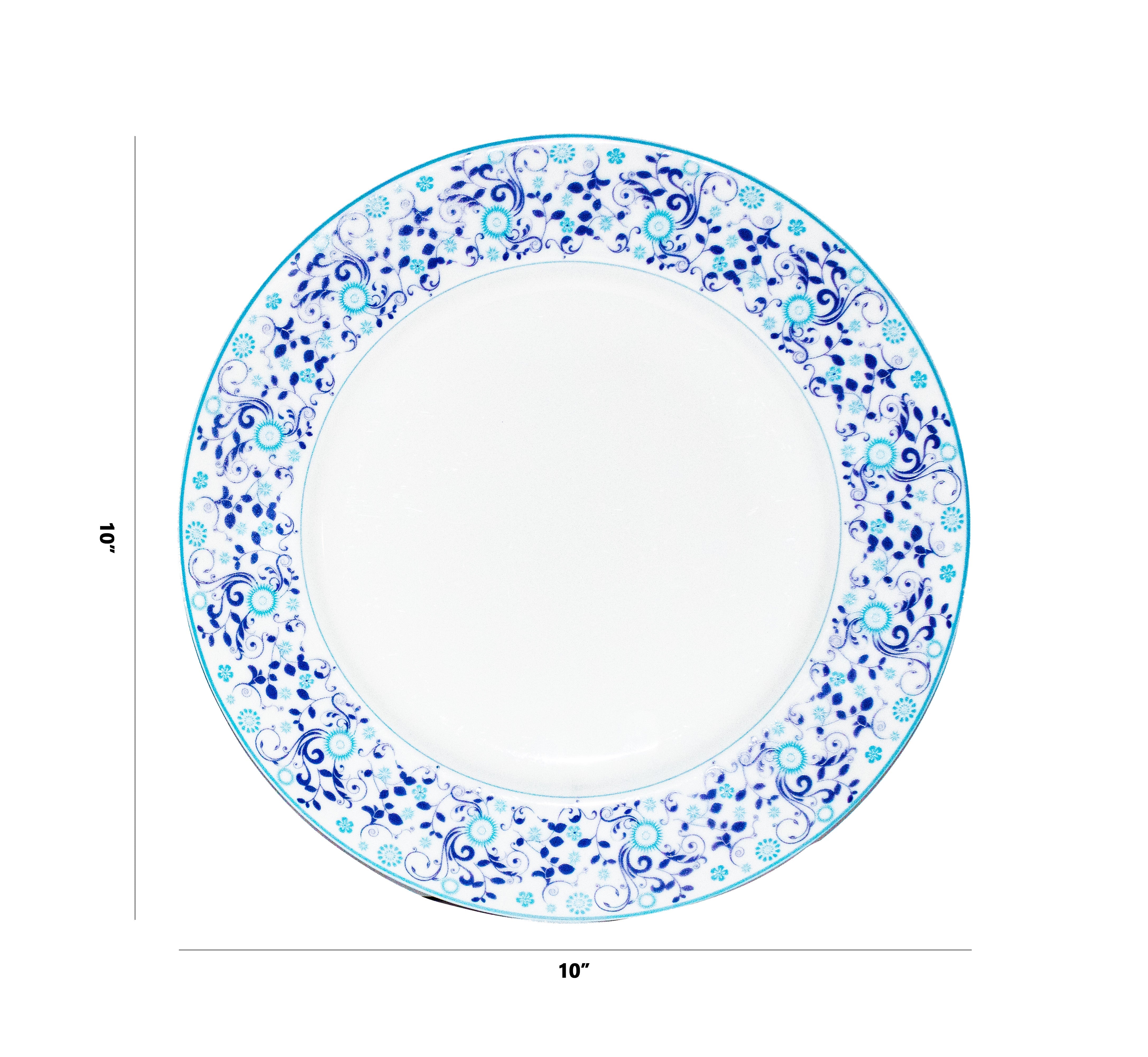 Azure Blue Mirage – 21 Piece Dinner Set