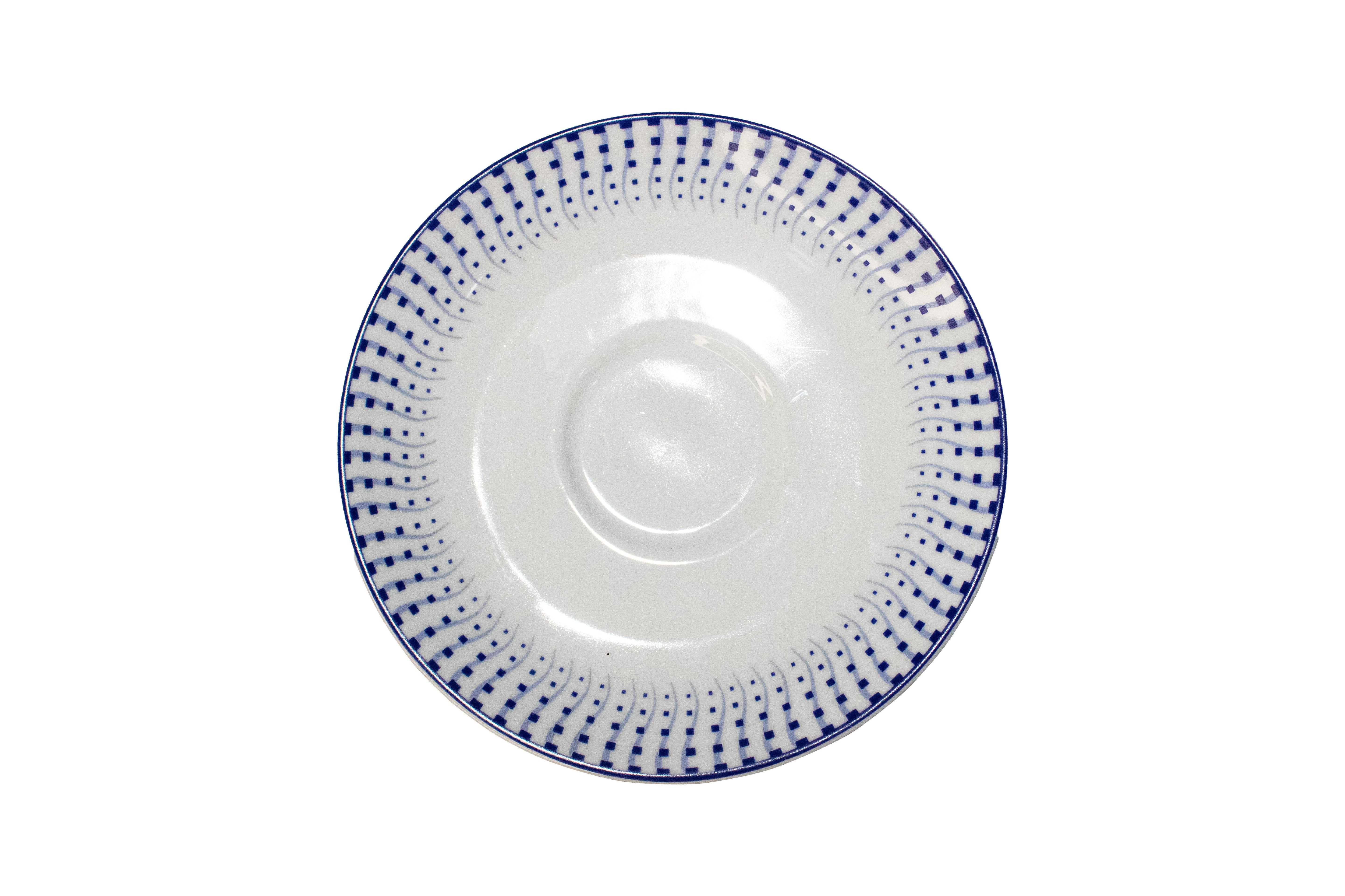 Azure Indigo Whisper – 12-Piece Tea Set