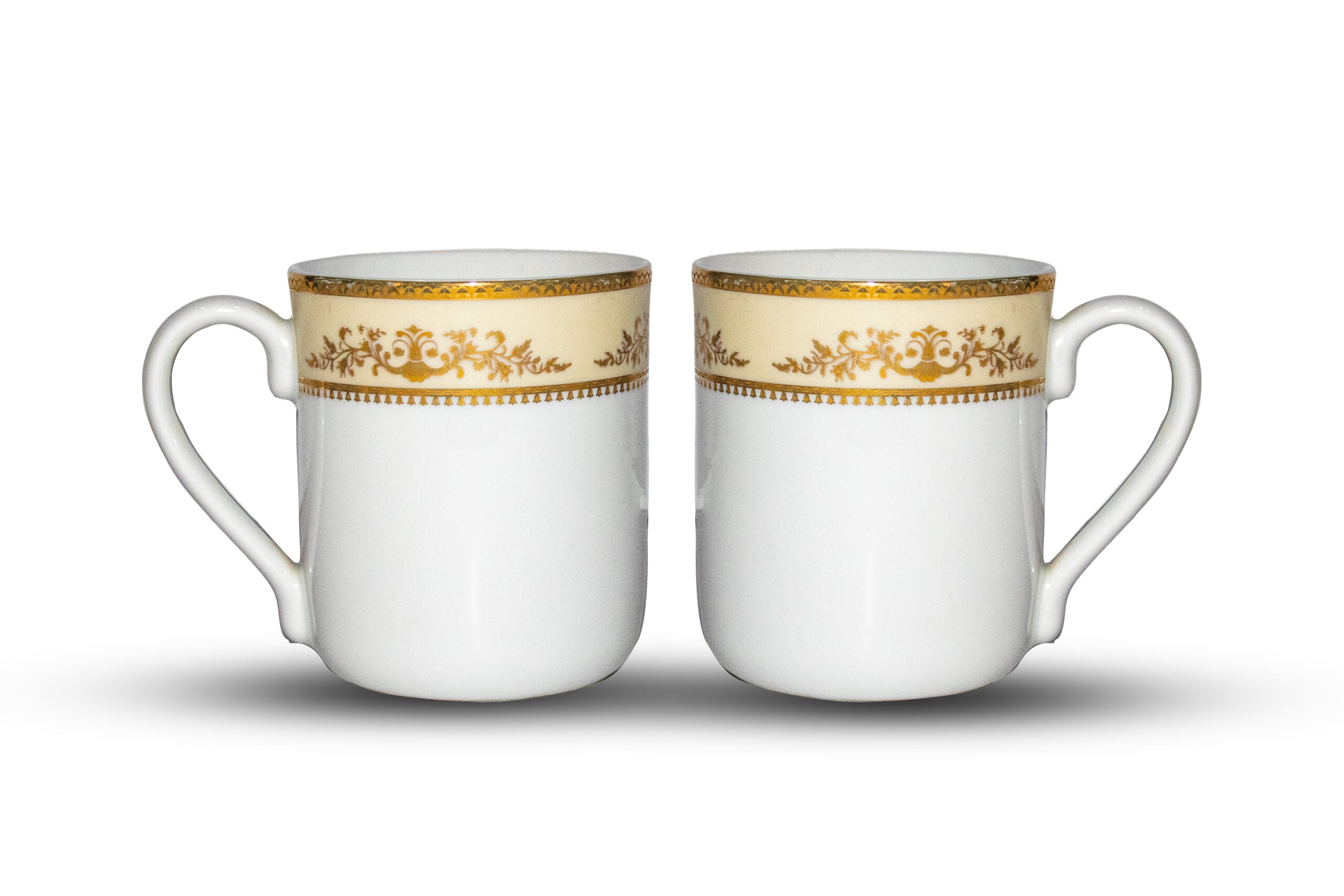 Azure Imperial Aurelia – Set of 2 Gold Lining Mug Set