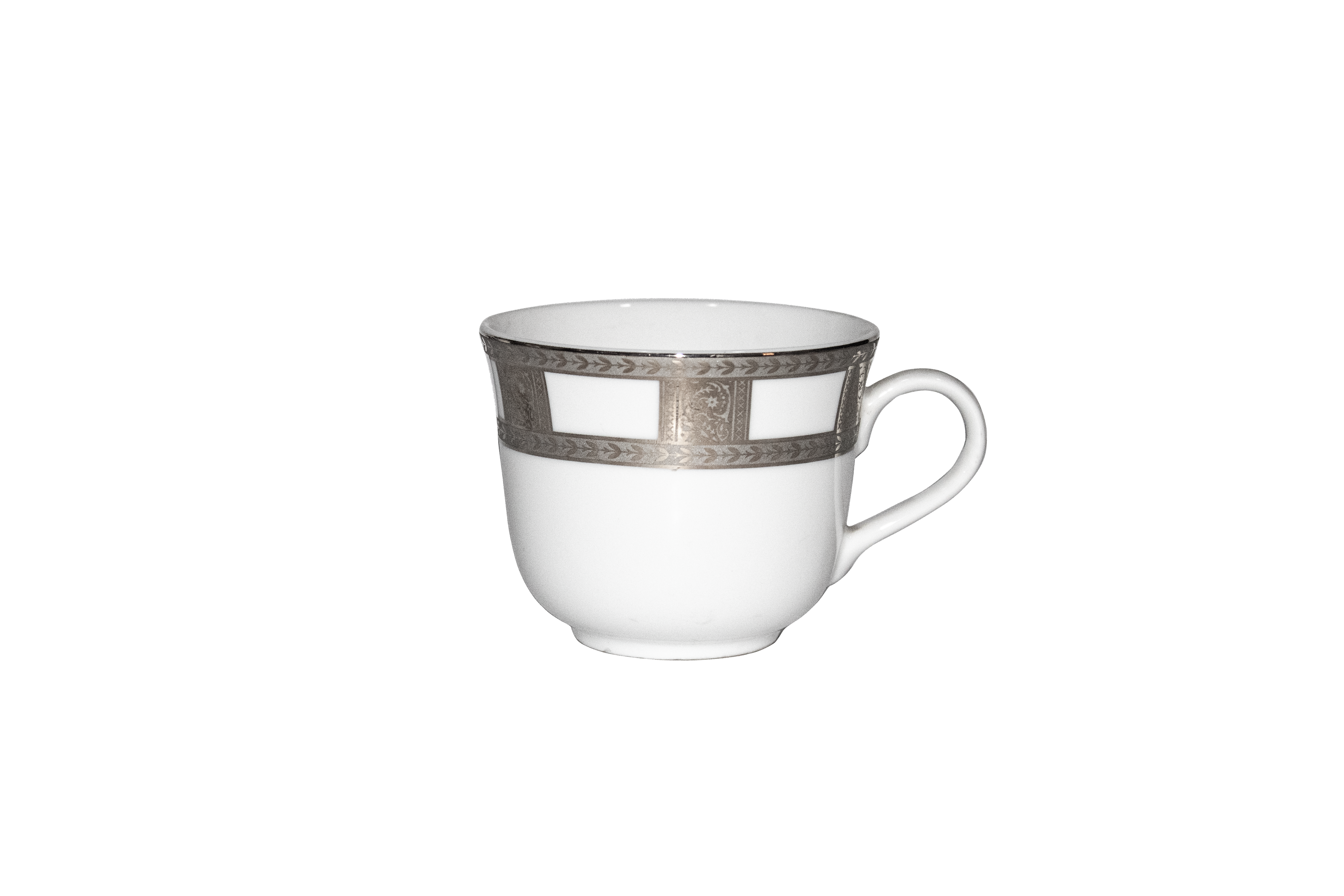 Azure Imperial Silver – 12 Piece Platinum Lining Tea Set