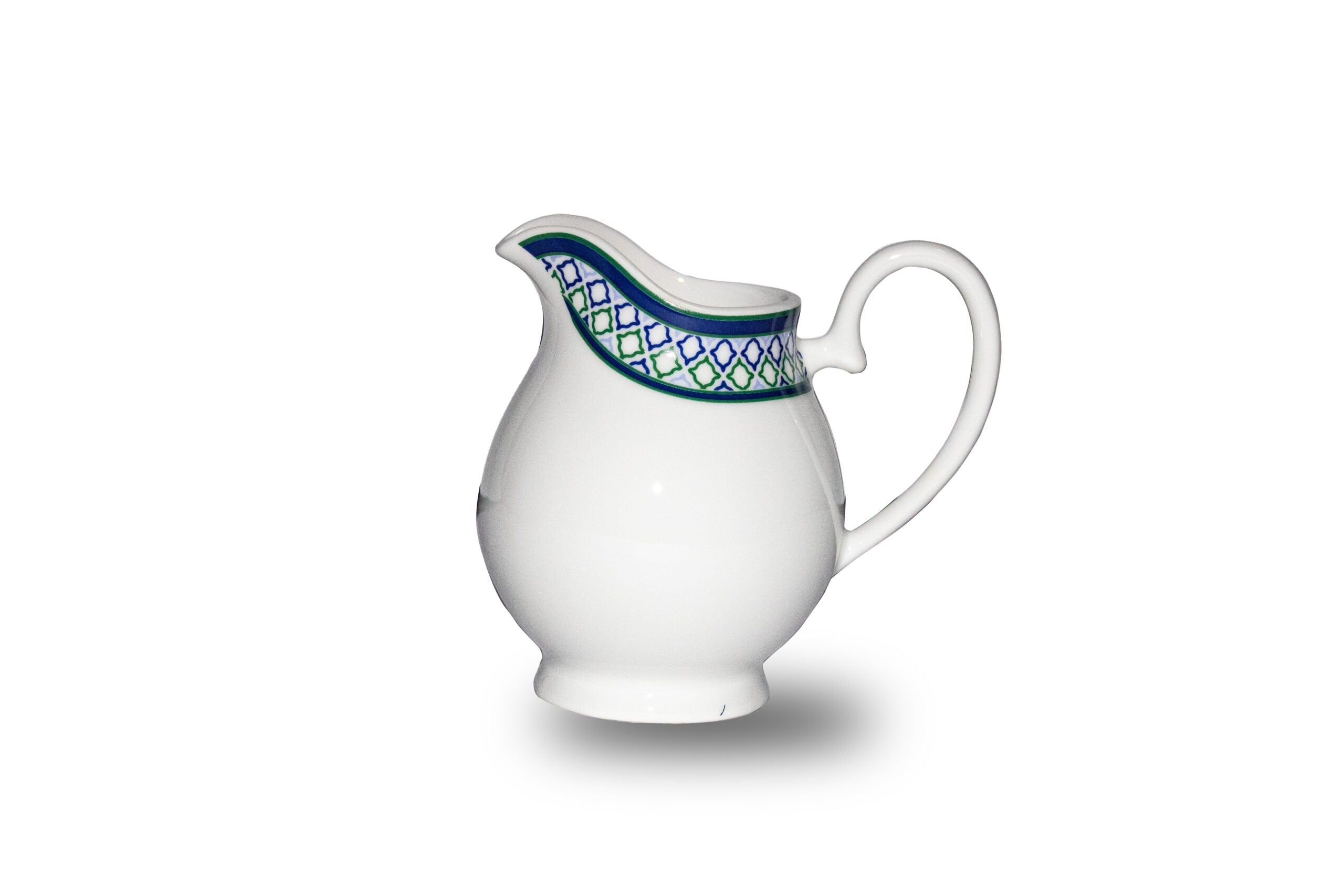 Azure Moroccan Trellis – 17 Piece Tea Set