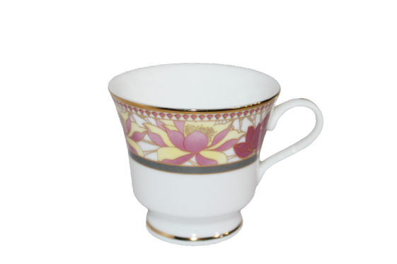 Azure by Dankotuwa Nymphaea – 12 Piece Gold Lining Tea Set
