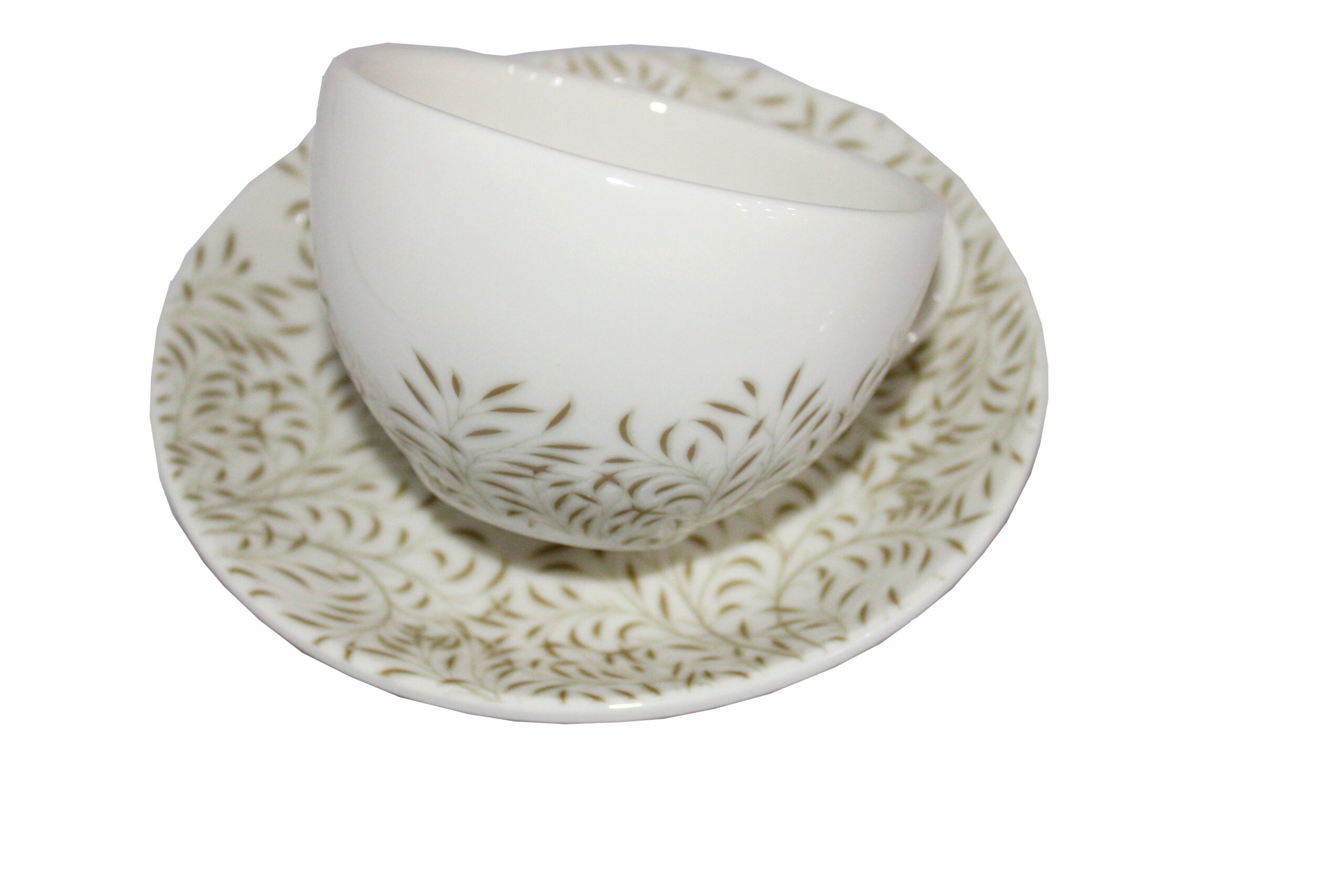Azure by Dankotuwa Green Leaf – 12 Piece Tea Set