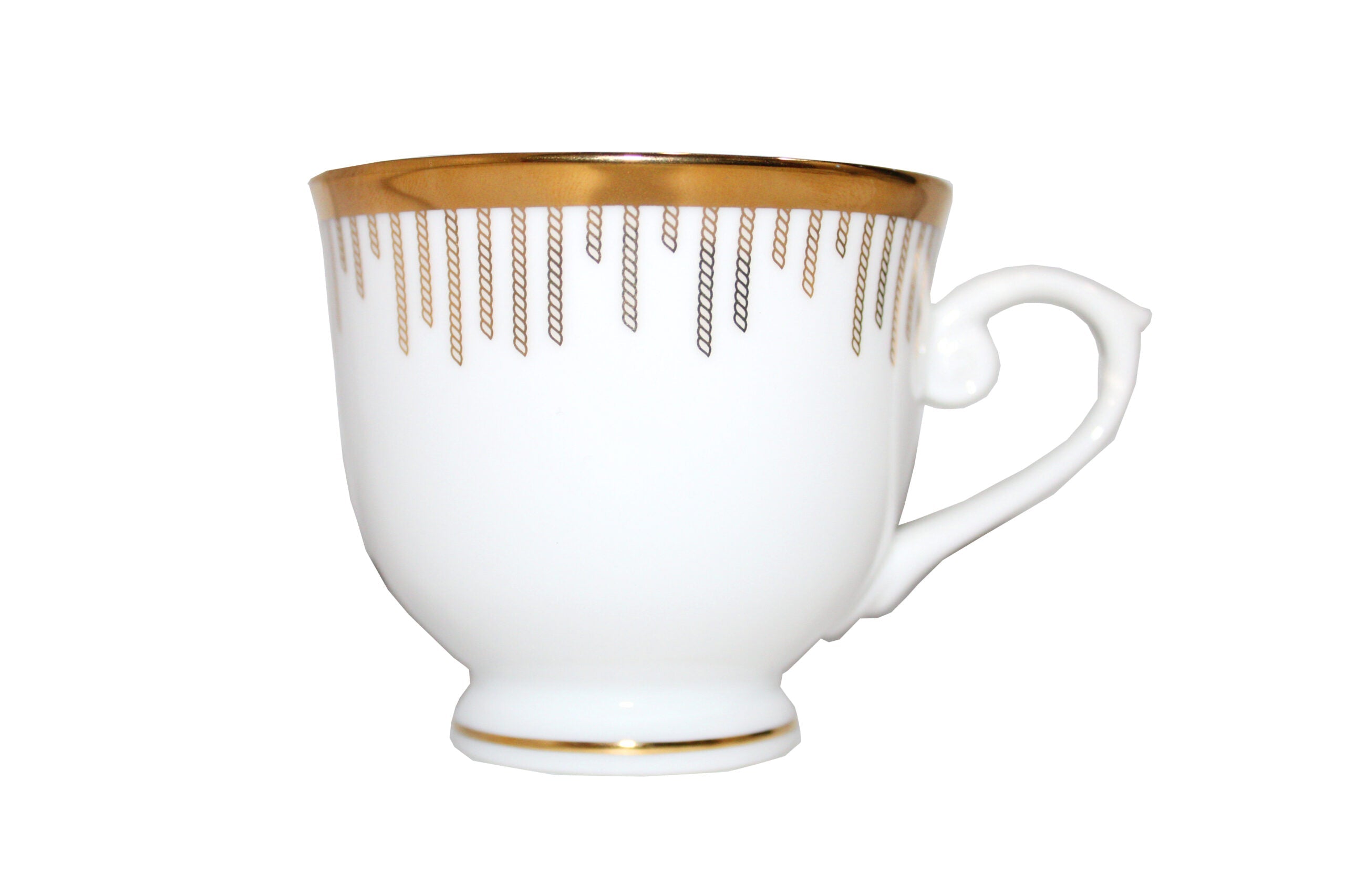 Azure by Dankotuwa Kane – 12 Piece Gold Lining Tea Set