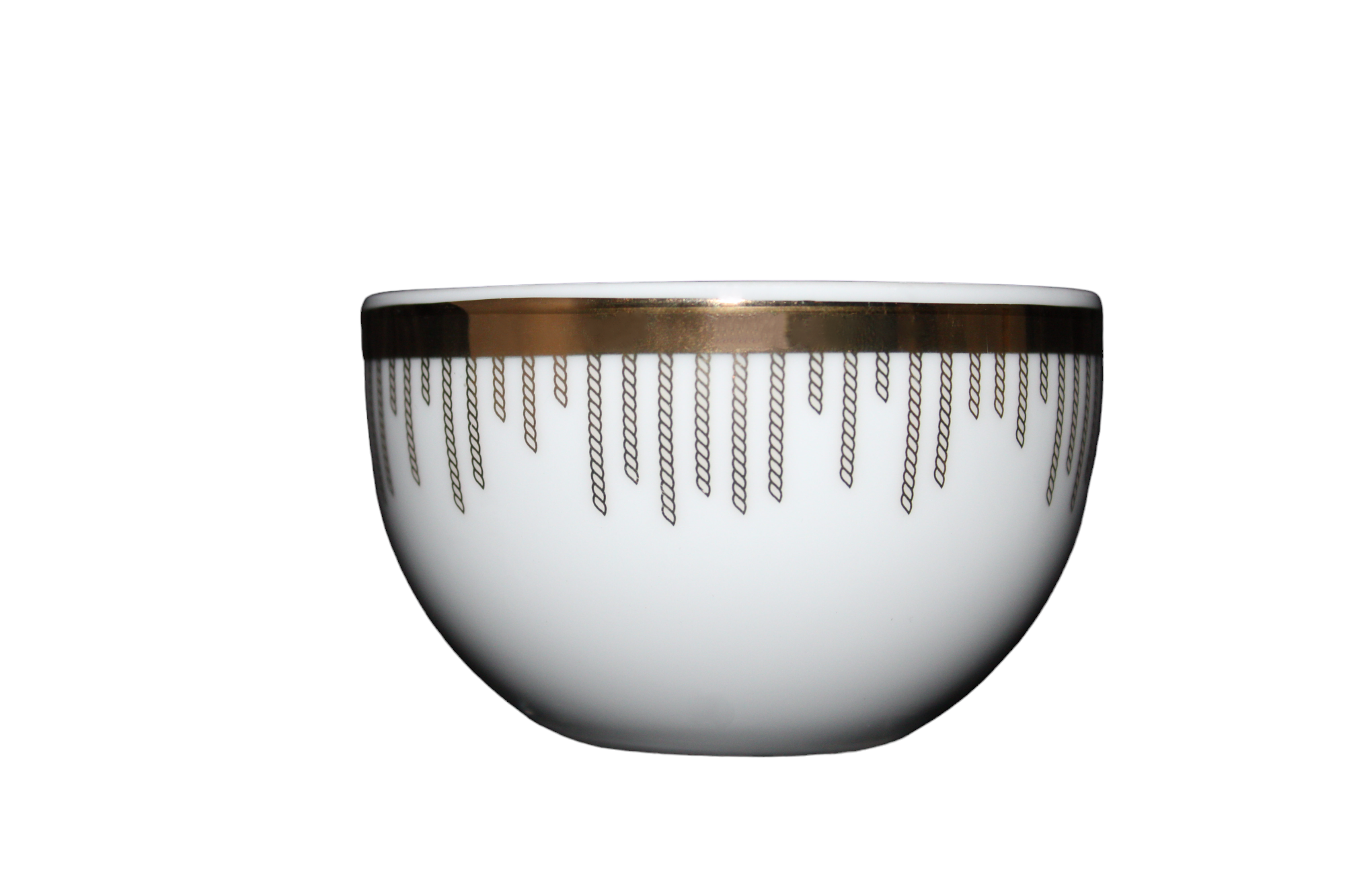 Azure By Dankotuwa Kane 21-Piece Premium Porcelain Dinner Set - Gold Lining