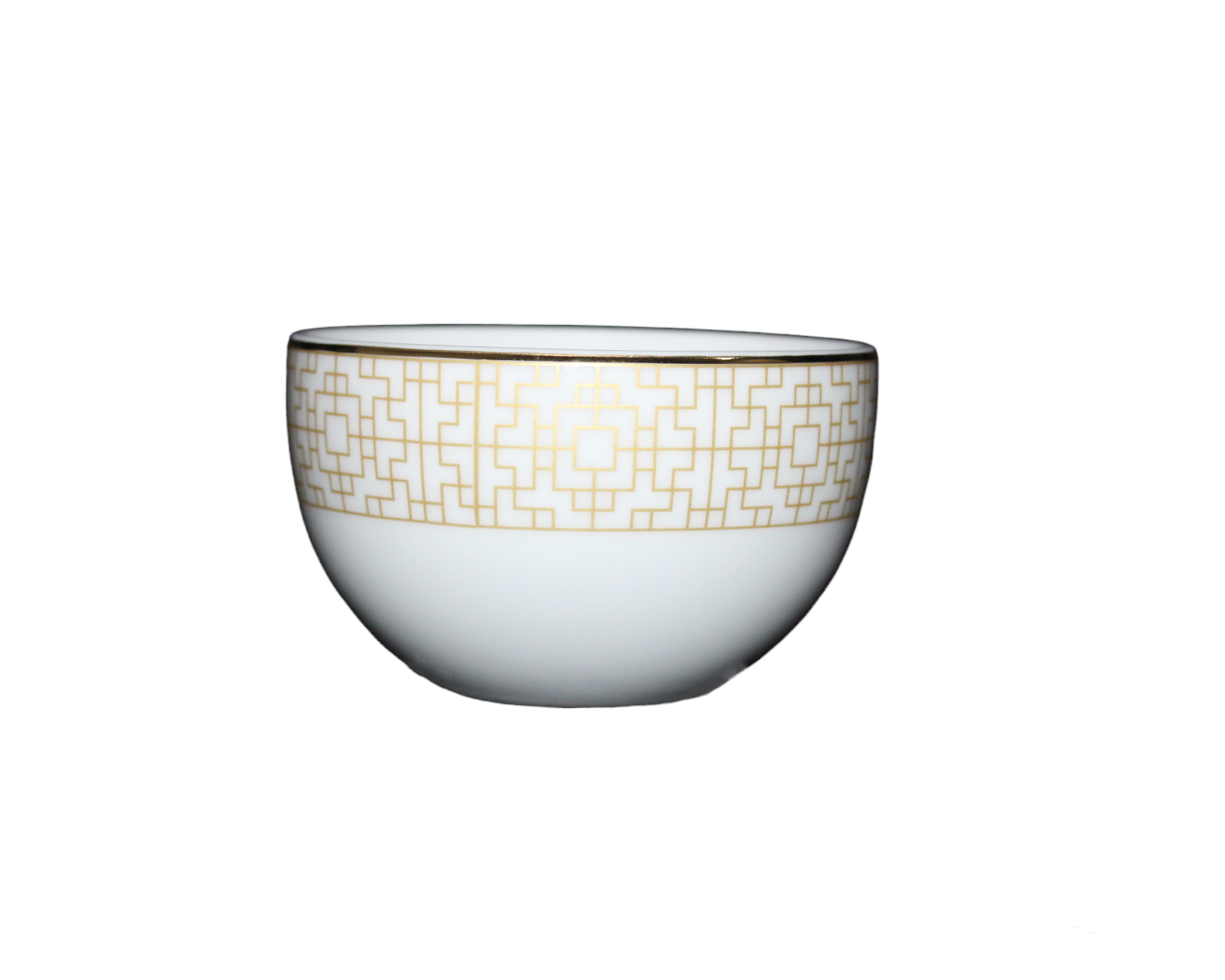 Azure By Dankotuwa Dimension 21-Piece Porcelain Dinner Set - Gold Lining