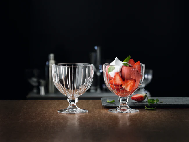 Spiegelau Milano Ice Cream Bowl Set – 384ml, Set of 2