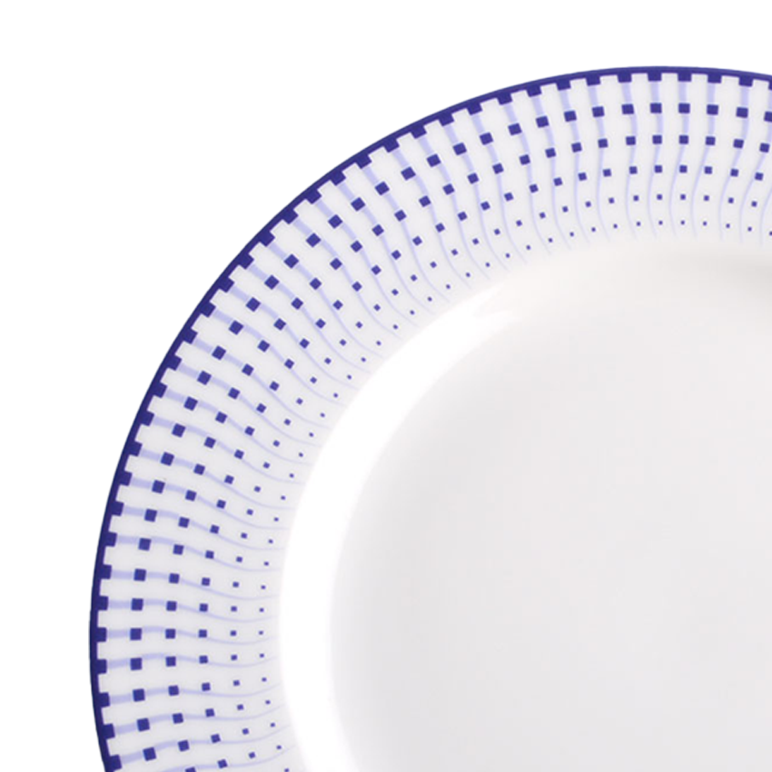 Azure Indigo Whisper – 21 Piece Dinner Set