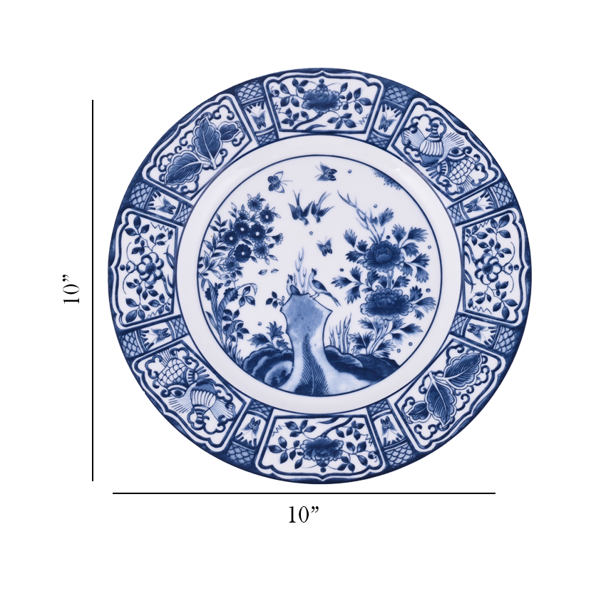 Imari 21-Piece Premium Porcelain Dinner Set by Azure