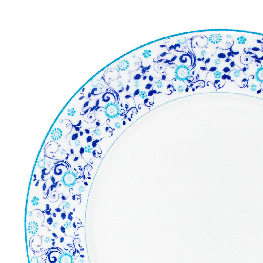 Azure Blue Mirage – 21 Piece Dinner Set