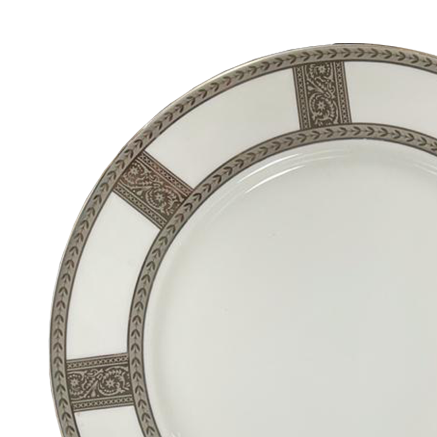 Azure Imperial Silver – 21 Piece Platinum Dinner Set