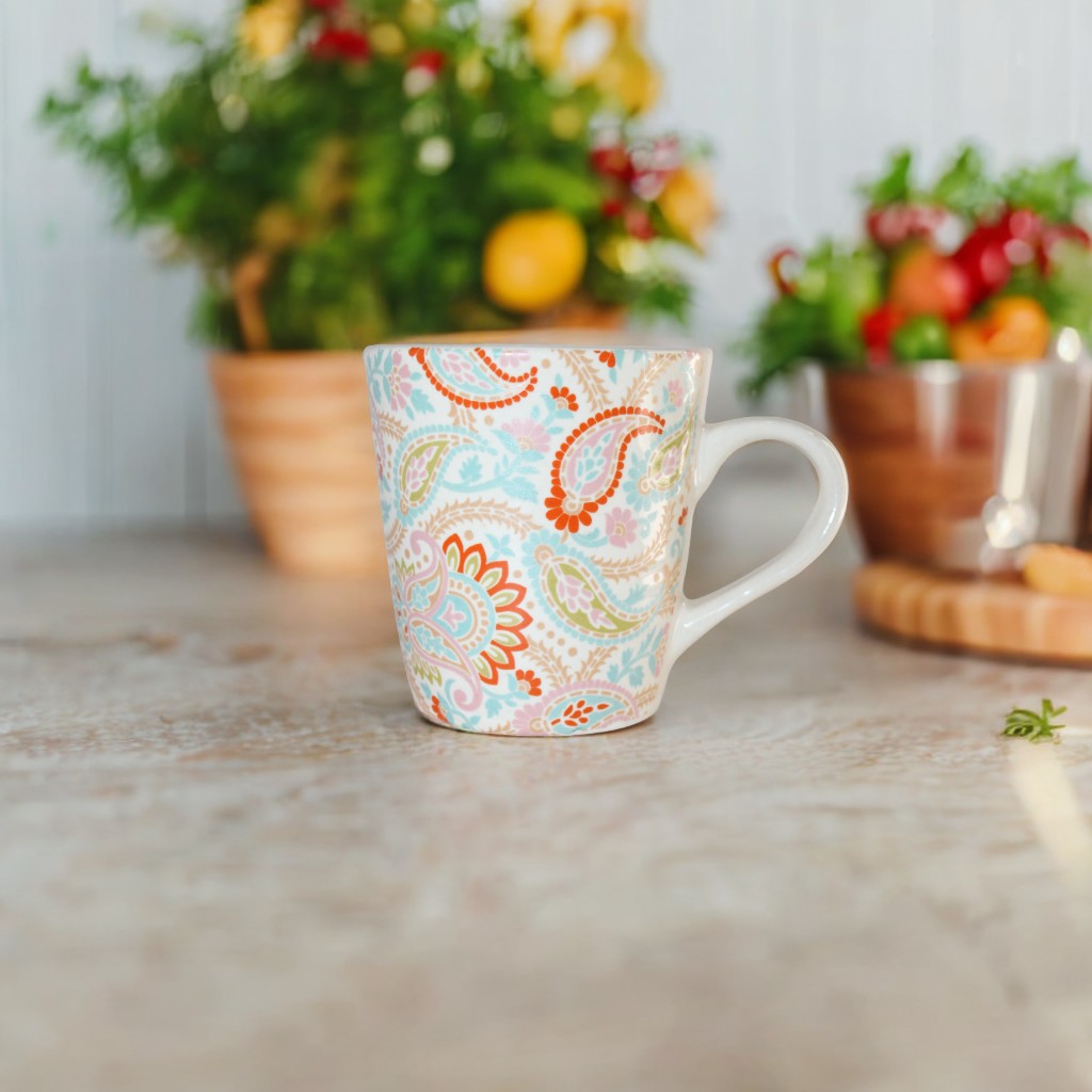 BHUMIJA SMALL GIFT SET – SAFFRON | 3-Piece Stoneware Set