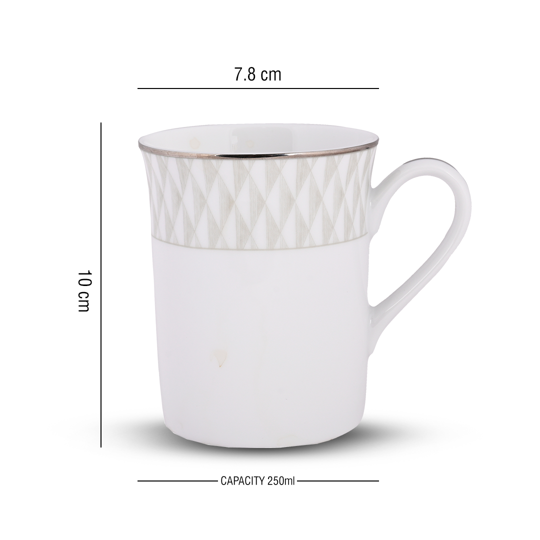 Azure by Dankotuwa Asuka – Set of 2 Platinum Lining Mug Set