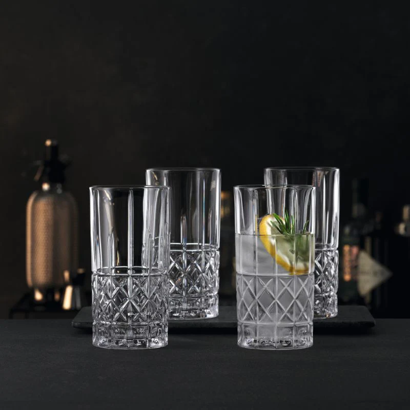 Spiegelau Elegance Long Drink Glass Set – 445ml, Set of 6
