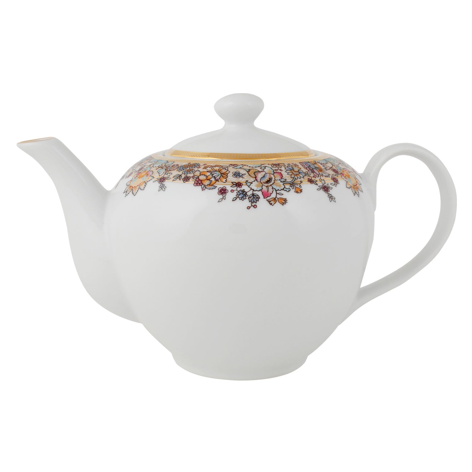 Formal 17-Piece Tea Set- Gold Trim