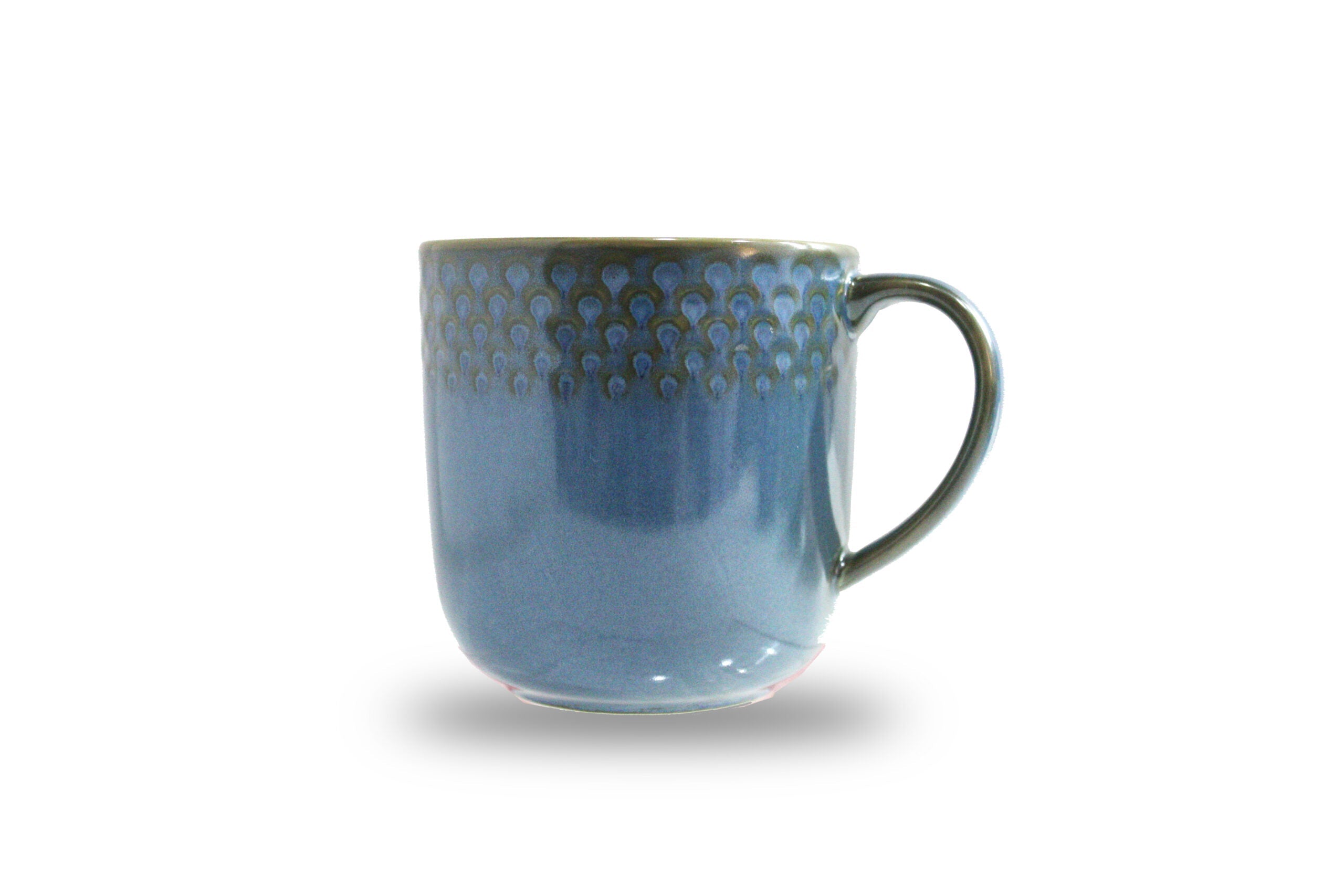 Azure by Dankotuwa Water Drop Blue – Set of 4 Snack Set