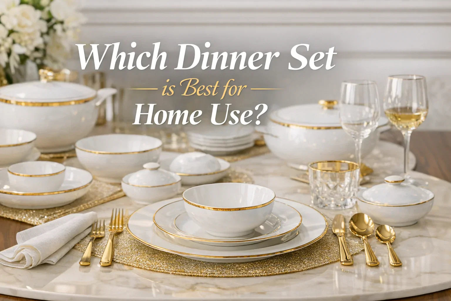 Which Dinner Set is Best for Home Use? (Complete Guide)