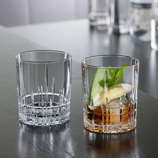 Perfect BBQ & Style Whisky Tumbler Gift Set – 6pcs, 368ml | Premium Crystal