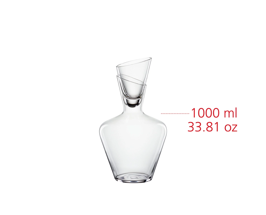 Spiegelau Definition Wine Carafe with Crystal Glass Stopper – 1.5L