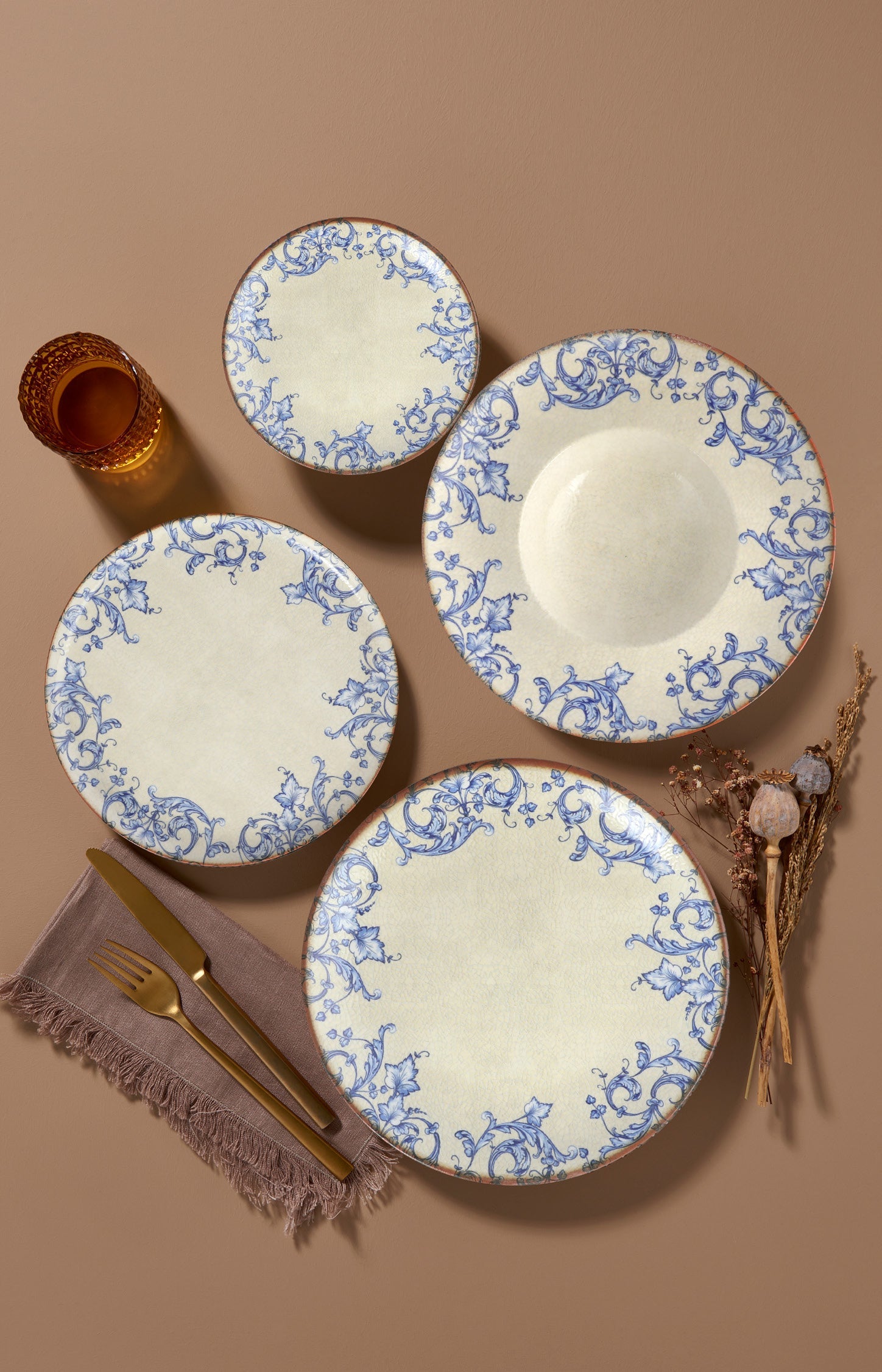 Azure Hedera – 20 Piece Dinner Set