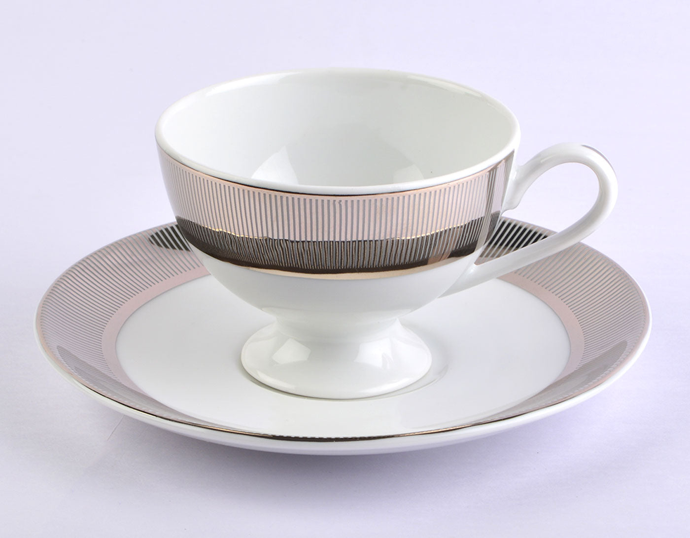 Azure Super Platinum – 12 Piece Platinum Lining Tea Set