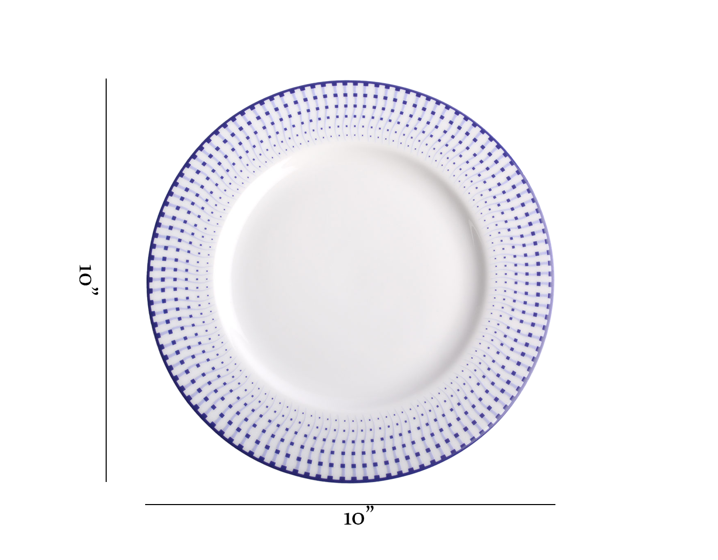 Azure Indigo Whisper – 21 Piece Dinner Set
