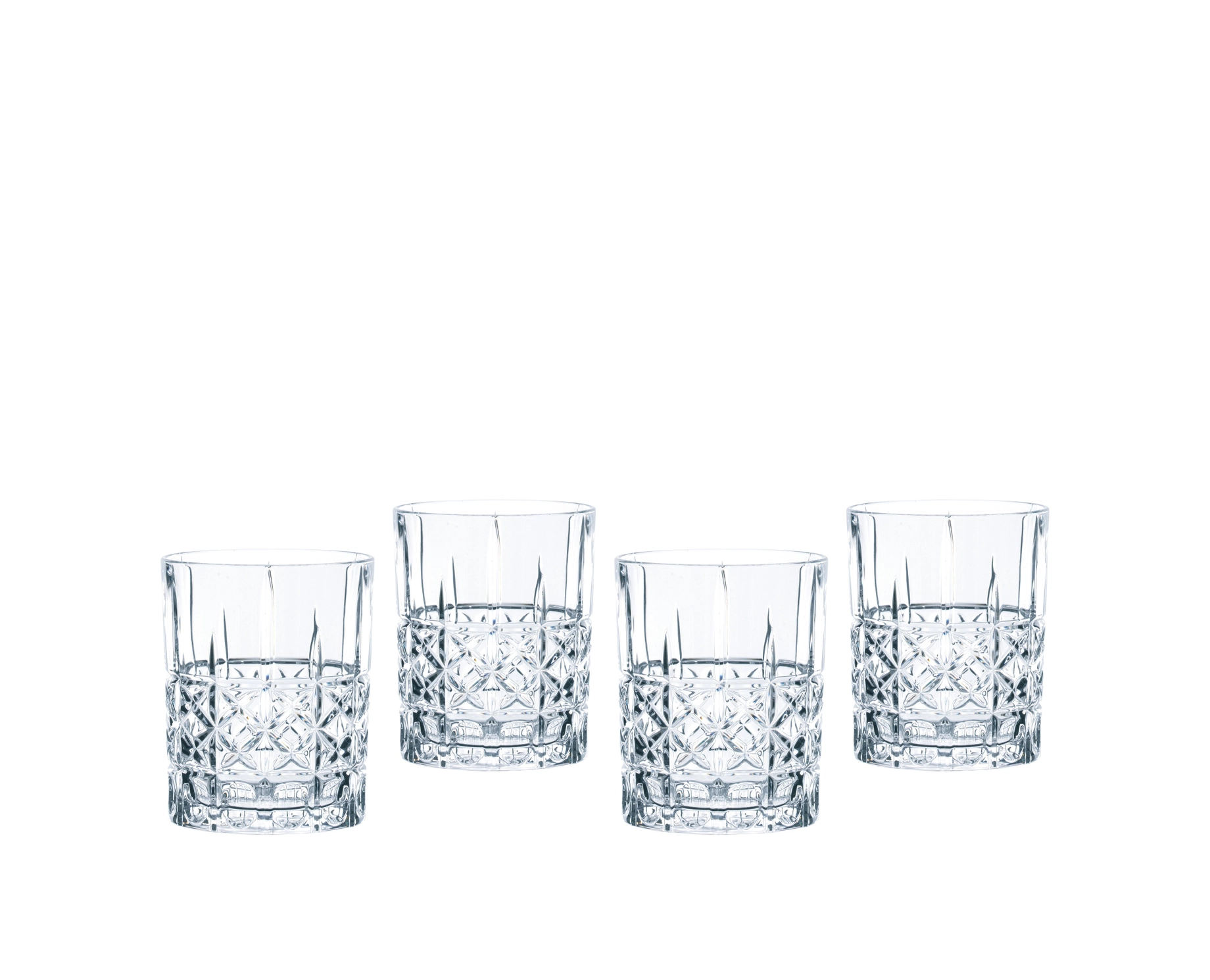 Spiegelau Elegance Cut Crystal Tumbler Set (6 Pieces) - 345ml German-Made Tumblers