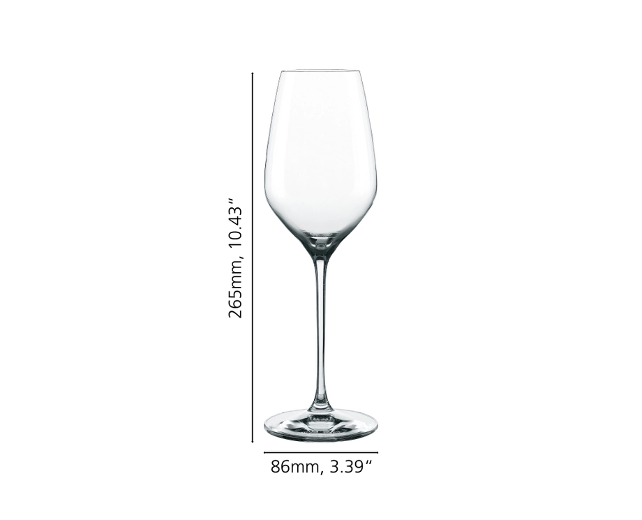 SPIEGELAU Topline White Wine Glasses – Set of 6