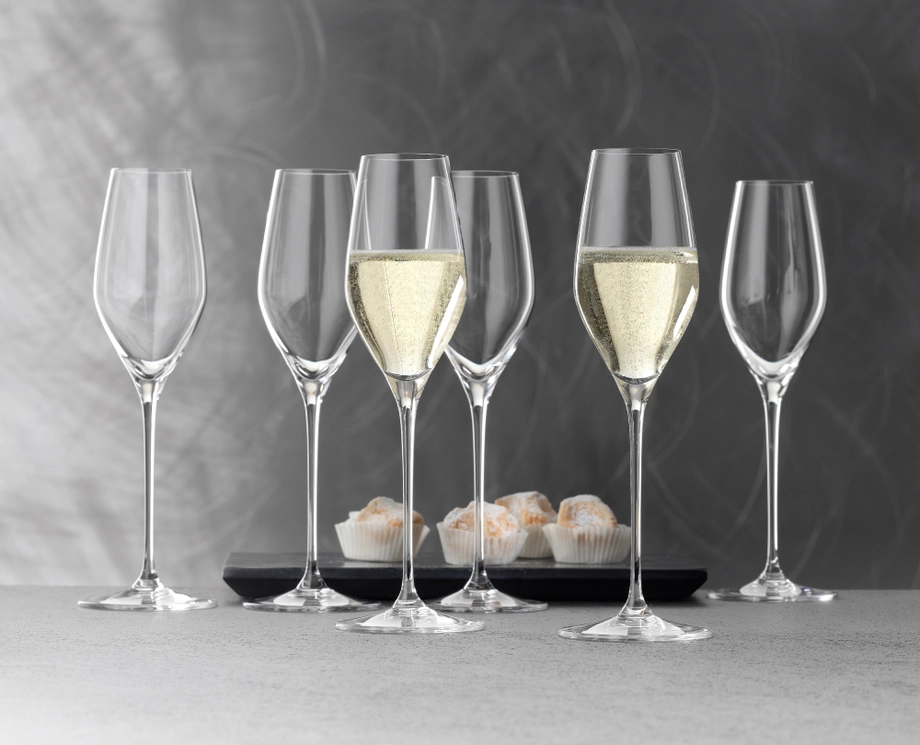 SPIEGELAU Topline Champagne Flute – Set of 6