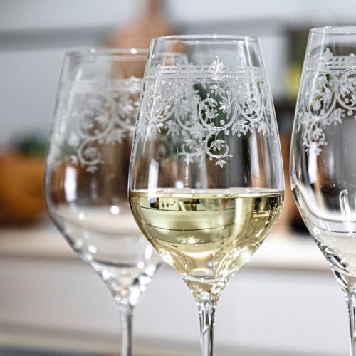 SPIEGELAU Arabesque Bordeaux Glass – Set of 2